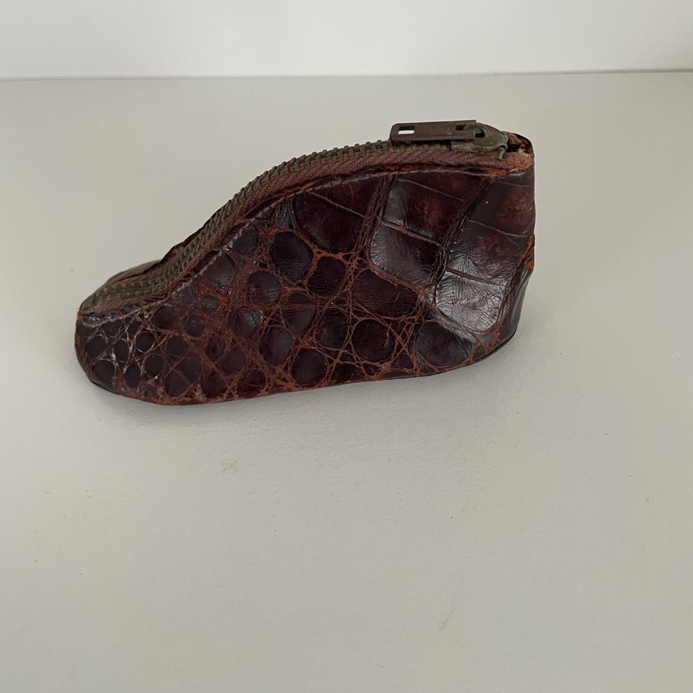 RARE!!! Early 1900’s Alligator Coin Purse
